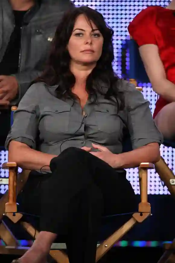 Polly Walker lors du deuxième jour du NBC Universal Winter TCA Tour 2010, le 10 janvier 2010.