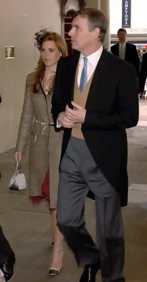 Le prince Andrew et la princesse Béatrice