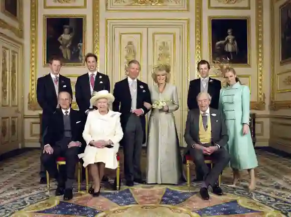 Prince Charles and Duchess Camilla's Wedding Portrait.