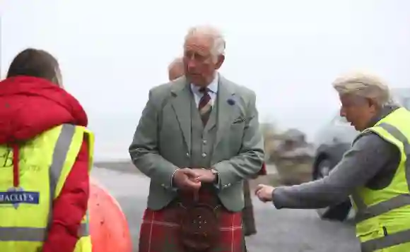 Prince Charles Wears A Kilt During His Recent Scotland Tour