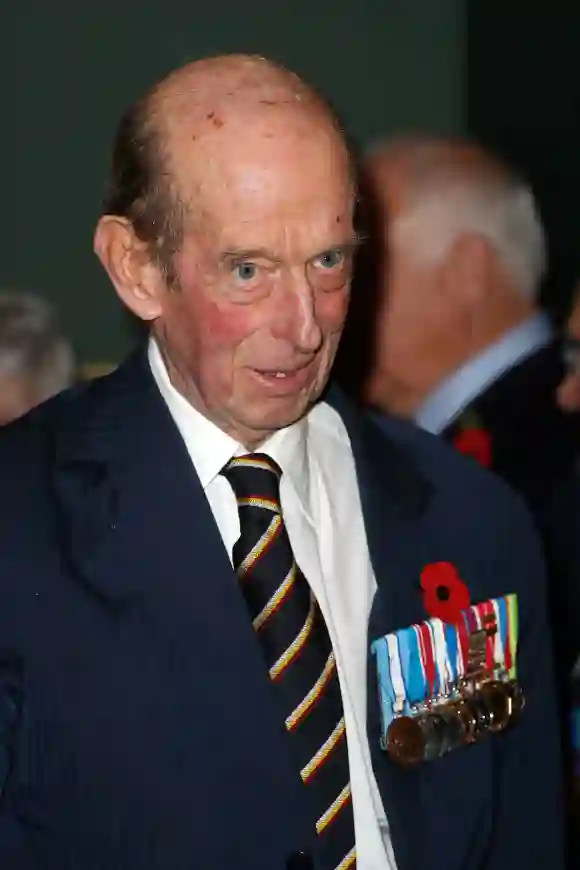 Prince Edward, Duke of Kent at the Royal British Legion Festival of Remembrance, London, 2018.