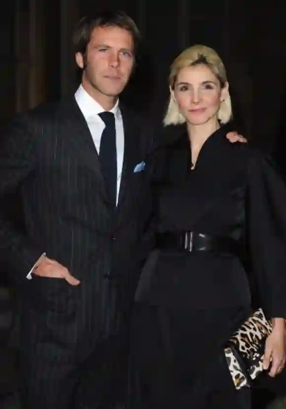 Prince Emanuele Filiberto of Savoy and Clotilde Courau