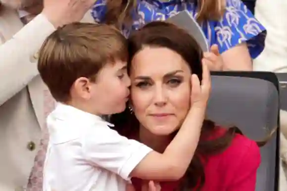 Le prince Louis et la princesse Kate