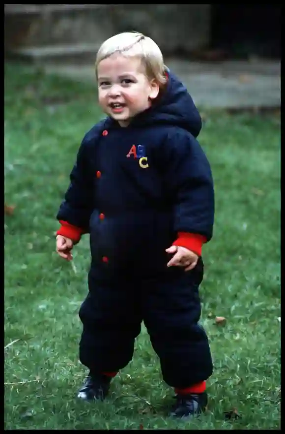 Prince William in 1983.