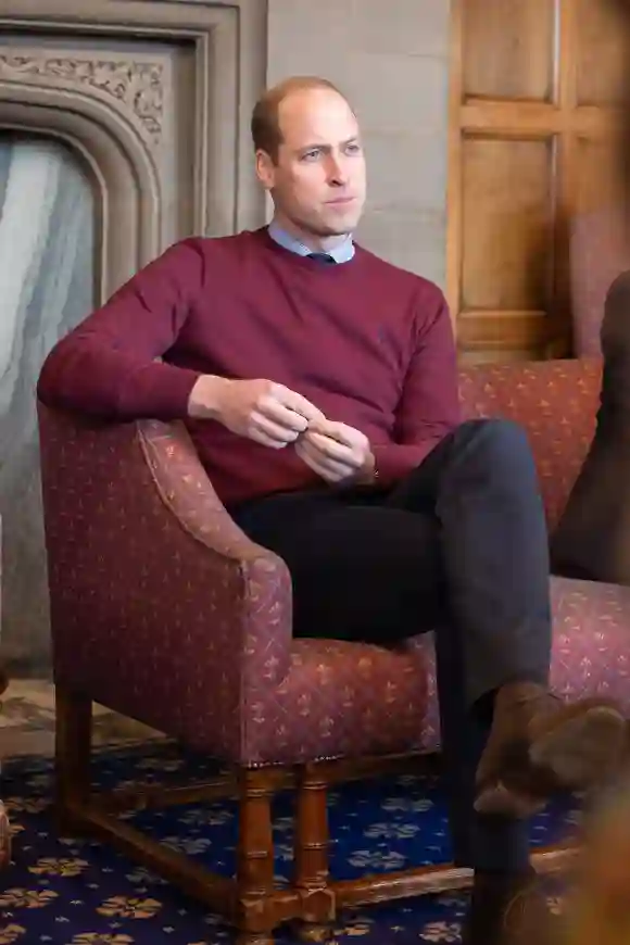 Prince William, Duke of Cambridge speaks to young people and employers at Bradford Town Hall, January 15, 2020