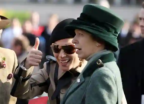 Zara Tindall y la Princesa Ana