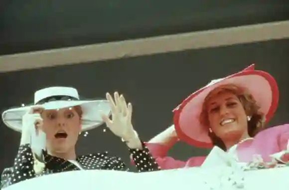 La Princesa Diana y Sarah Ferguson