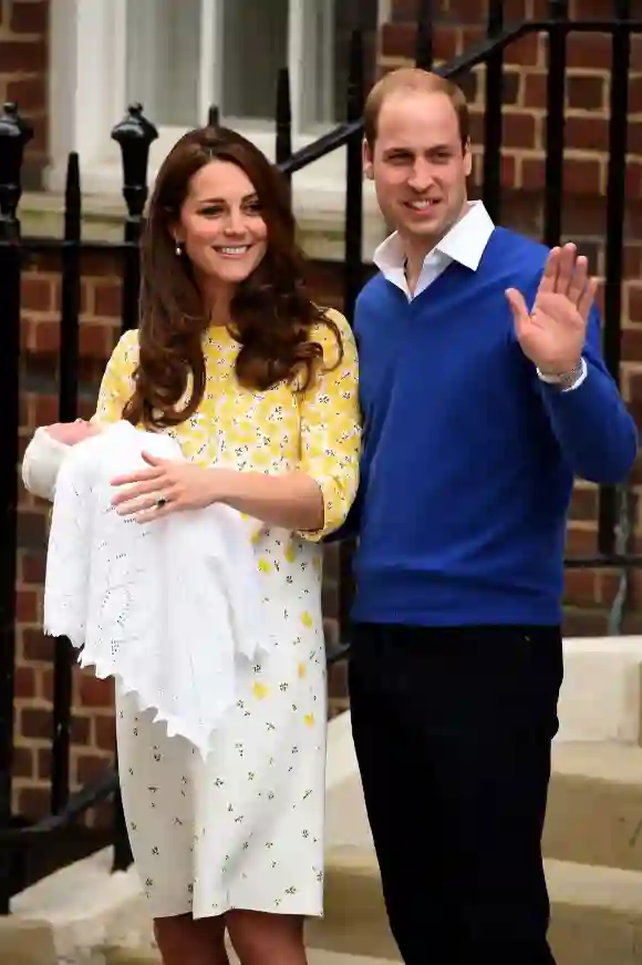 Kate Middleton, le prince William et la princesse Charlotte