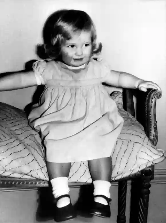 Princess Diana at 2 years old.