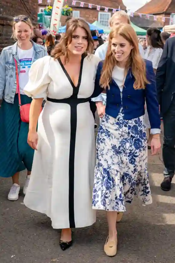 Princess Eugenie and Princess Beatrice