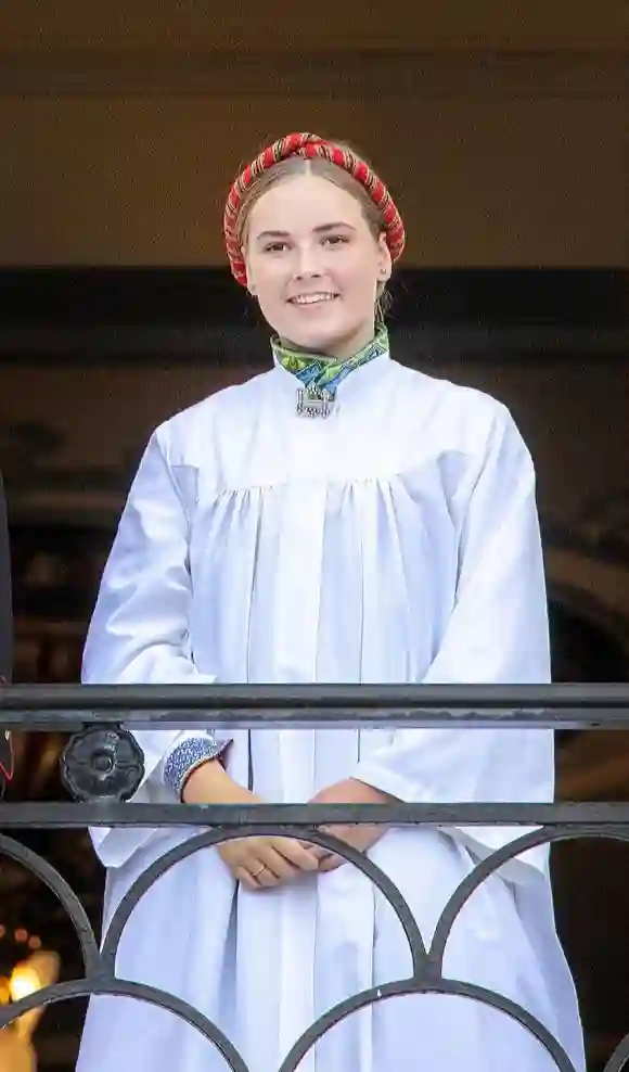 Princess Ingrid Alexandra of Norway after her confirmation in 2019.