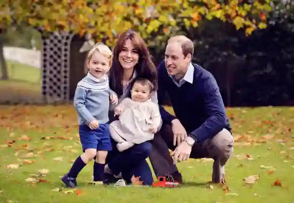 Princess Kate and Prince William with Prince George and Princess Charlotte