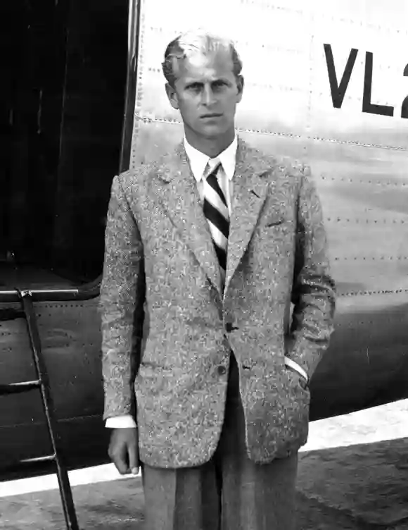 El Príncipe Felipe en 1947
