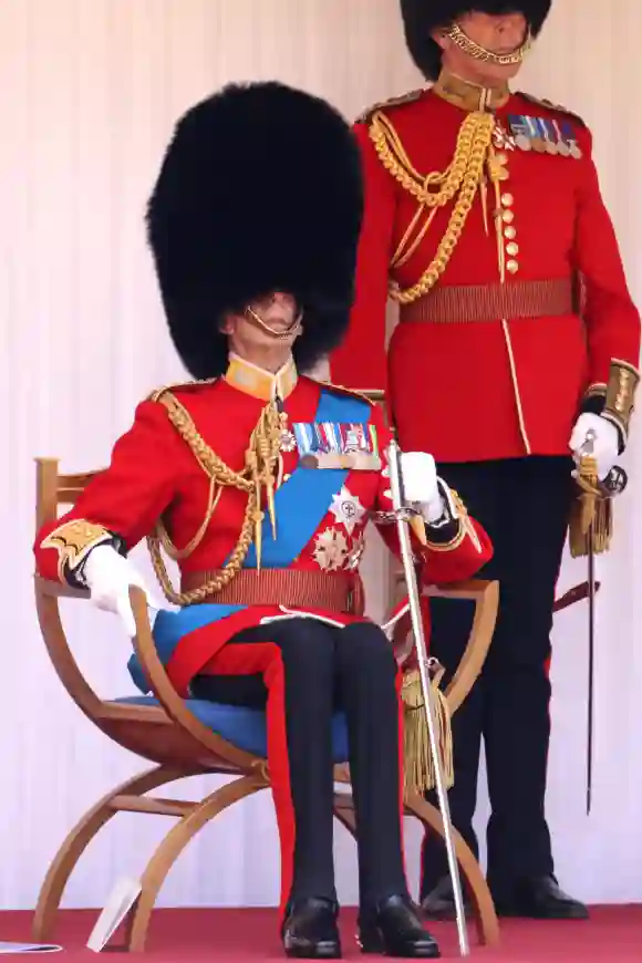 Príncipe Eduardo Duque de Kent Trooping the Colour