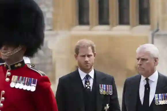 Prince Harry and Prince Andrew