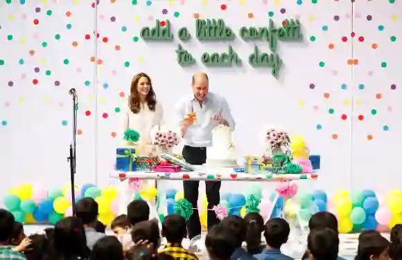 Duchess Kate and Prince William visit the SOS Children's Village in Pakistan on October 17, 2019