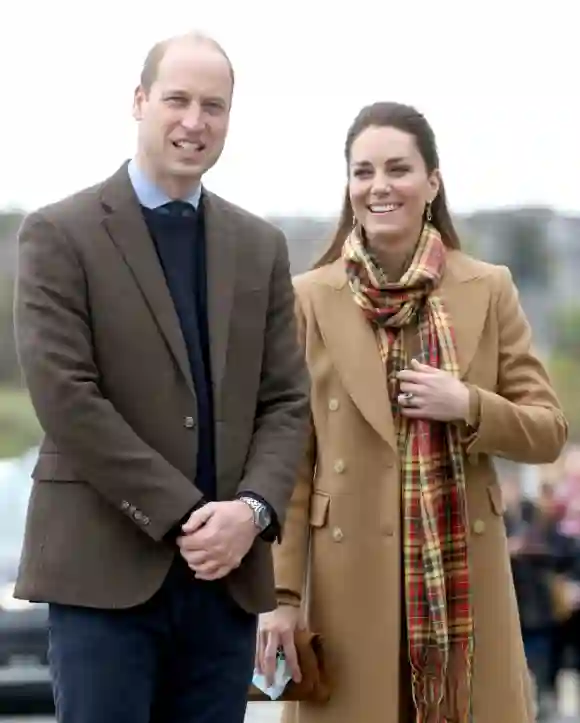 Prince William and Duchess Kate in Scotland in May 2021
