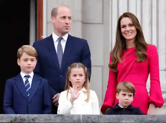 Prince William, Duchesse Kate, Prince George, Princesse Charlotte, Prince Louis
