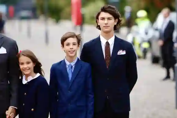 Princess Athena, Prince Henrik and Prince Nikolai