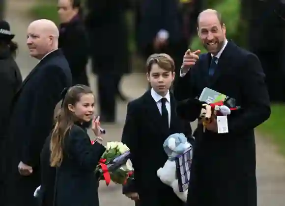 Princess Charlotte, Prince George and Prince William