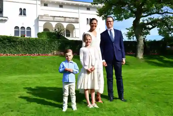 Princess Victoria and Prince Daniel with Princess Estelle and Prince Oscar
