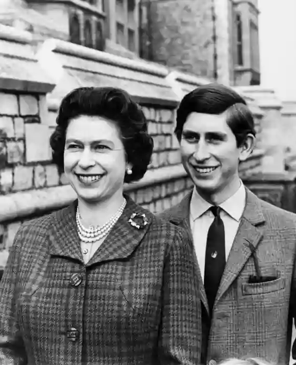 La Reine Elizabeth II et le Prince Charles