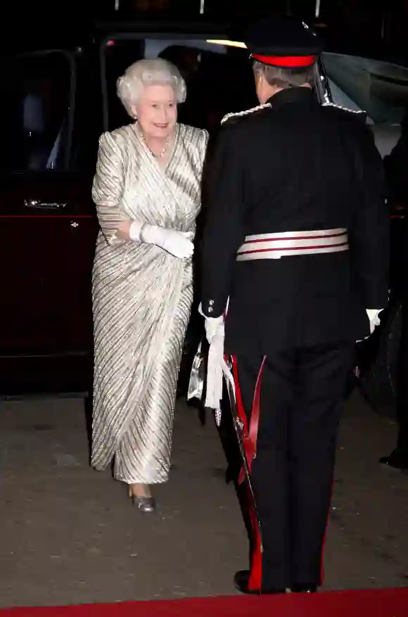 Queen Elizabeth at the Royal Albert Hall in 2012