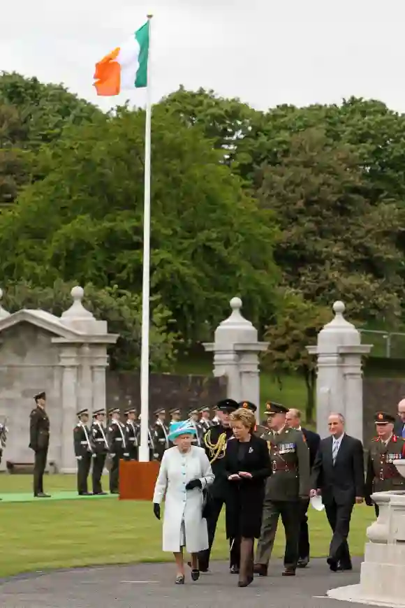 En 2011, la reina Isabel II realizó una visita histórica a Irlanda.