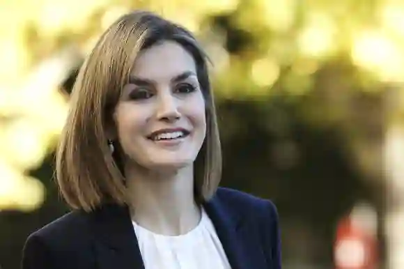 La reine Letizia d'Espagne participe au séminaire sur la nutrigénomique, 30 novembre 2015.