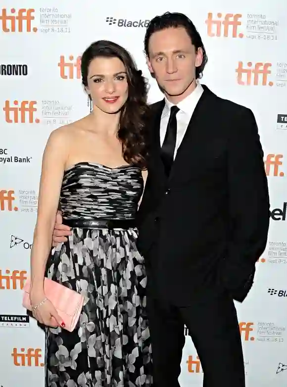 Tom Hiddleston and Rachel Weisz attend the premiere of "The Deep Blue Sea" at TIFF Bell Lightbox during the 2011 Toronto International Film Festival on September 11, 2011 in Toronto, Canada