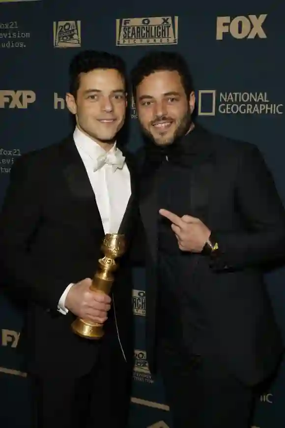 Rami Malek et Sami Malek en 2019.