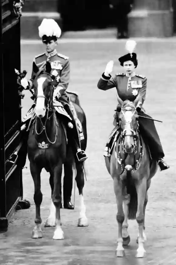 Reina Isabel II y el Príncipe Felipe