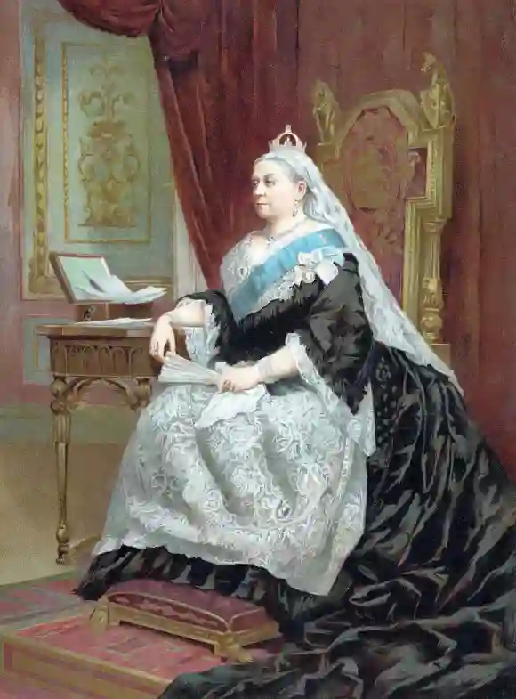 Retrato de la Reina Victoria para las celebraciones de su Jubileo de Oro en 1887