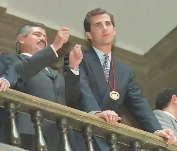 Rey Felipe VI de España en 1995