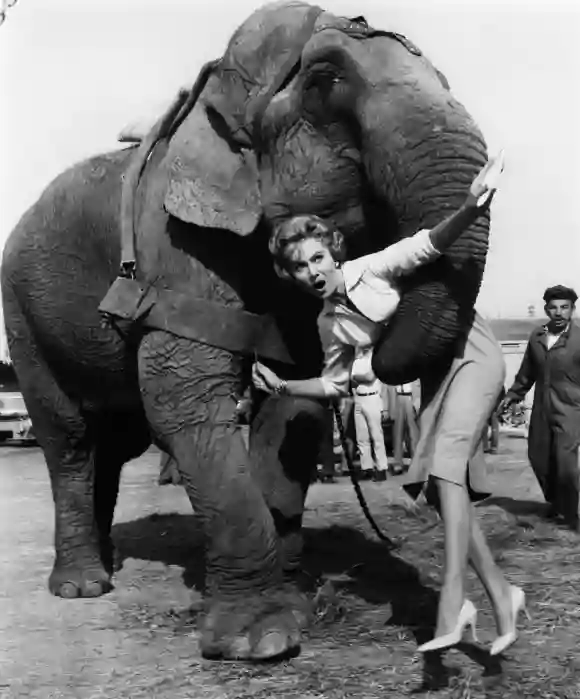 Rhonda Fleming dans "The Big Circus" (Le grand cirque)