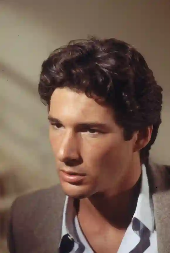 Richard Gere, the star of 'Breathless' and 'An Officer and a Gentleman' in 1979.