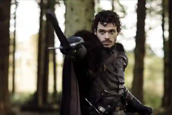 Richard Madden as "Robb Stark" in 'Game of Thrones'