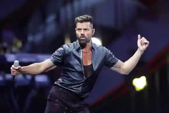 Ricky Martin se presenta en Quinta Vergara durante el Festival Internacional de la Canción de Viña del Mar el 23 de febrero de 2020.