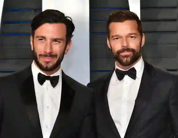 Ricky Martin and Jwan Yosef