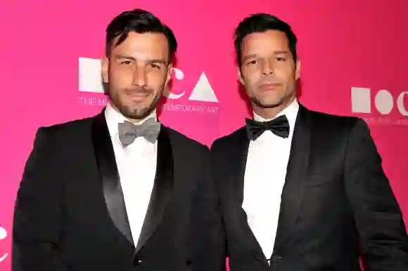 Ricky Martin and Jwan Yosef