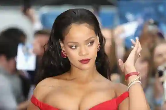 Rihanna lors de la première européenne de Valérian : la cité des mille planètes le 24 juillet 2017 à Londres.
