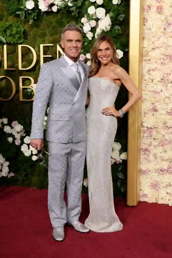 Robbie Williams and Ayda Field