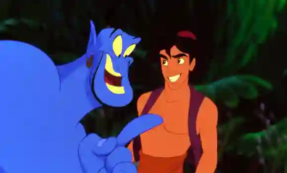 Robin Williams doblaje de la película 'Aladdin'