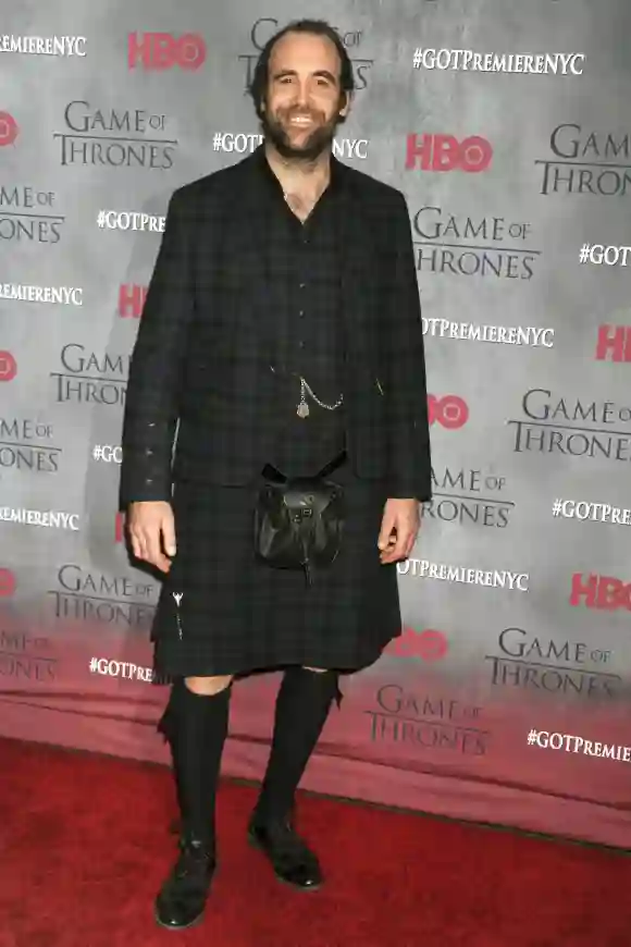 Rory McCann en el estreno de la temporada 4 de Game Of Thrones, Nueva York, 2014.