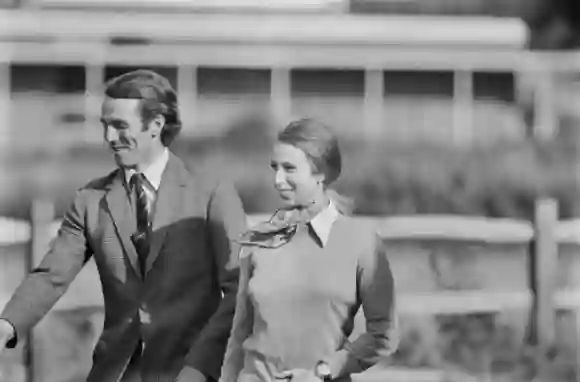 Captain Mark Phillips and Princess Anne