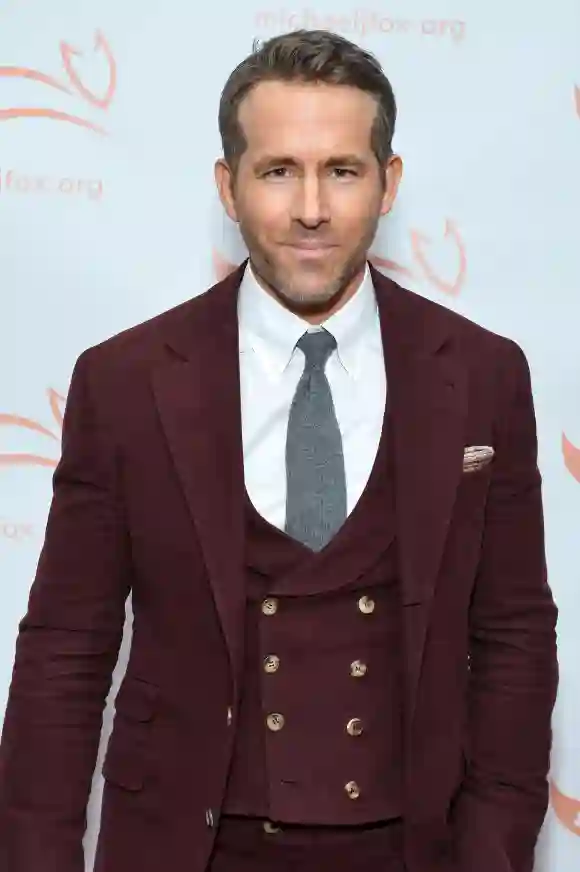 Ryan Reynolds attends A Funny Thing Happened On The Way To Cure Parkinson's benefitting The Michael J. Fox Foundation on November 16, 2019