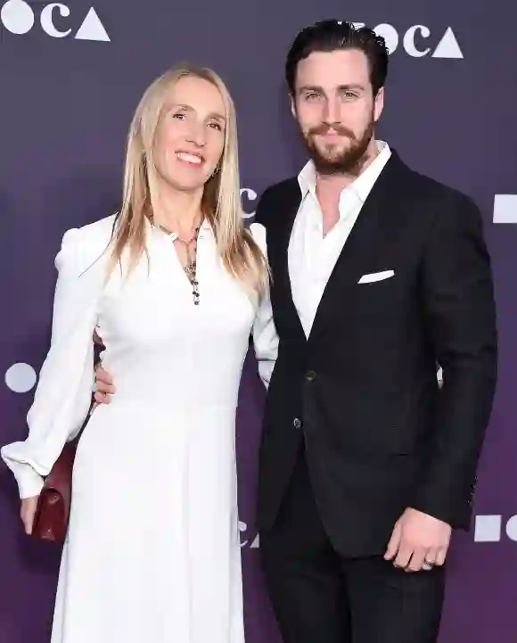 Sam Taylor Johnson and Aaron Taylor Johnson