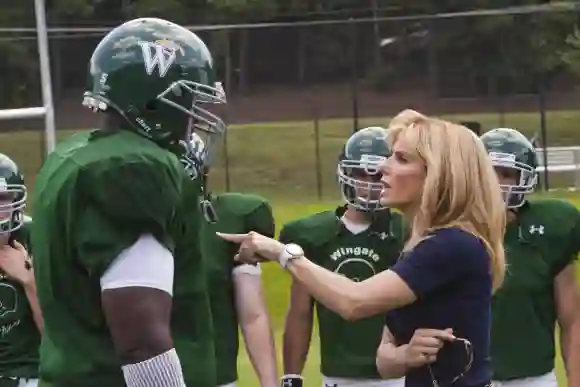 Quinton Aaron, Sandra Bullock in 'The Blind Side'