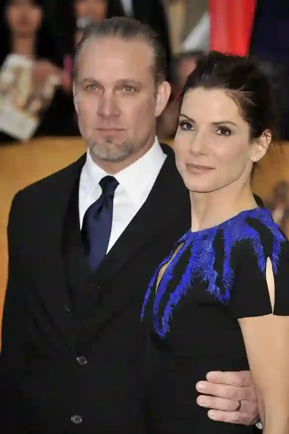 Sandra Bullock avec son ex-mari Jesse James SAG Awards en 2010