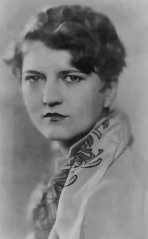 Zelda Fitzgerald (1900-1948), épouse talentueuse et tourmentée de l'écrivain américain F. Scott Fitzgerald en 1928. Avec l'aimable autorisation de Evere